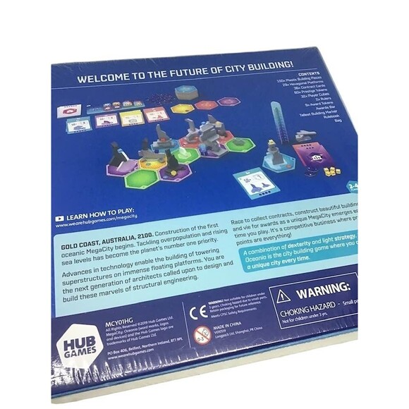 Megacity Oceania Game Michael Fox Draper Hub Australia Build City NEW Sealed - Picture 8 of 8